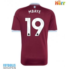Billiga Aston Villa Ibrahim Mbaye #19 Hemmatröja 2026-27 Kortärmad